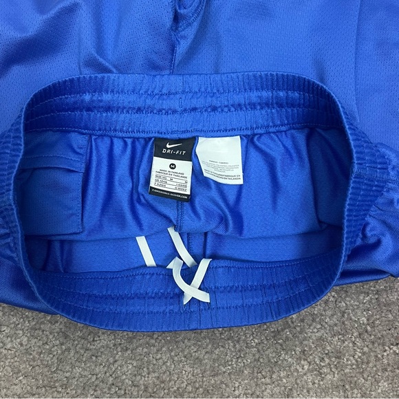 Nike Dri-Fit Running Shorts Size M Blue - Picture 2 of 8